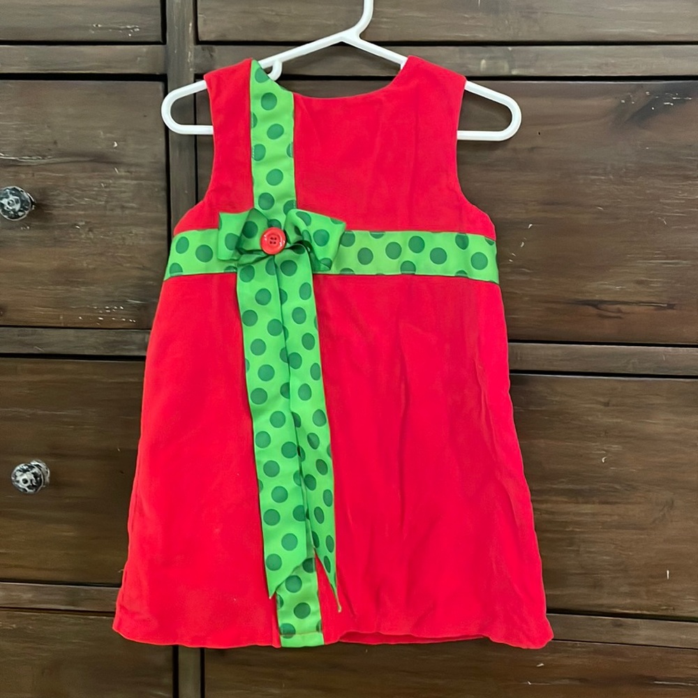 Christmas girls dress